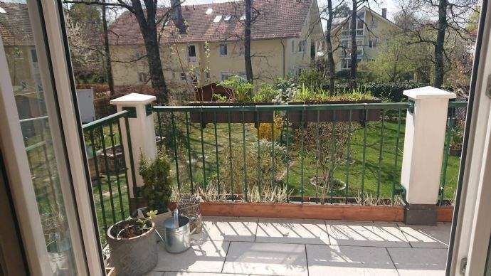 großzügiger Balkon 