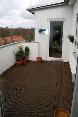 Loggia - Blick vom Kinderzimme