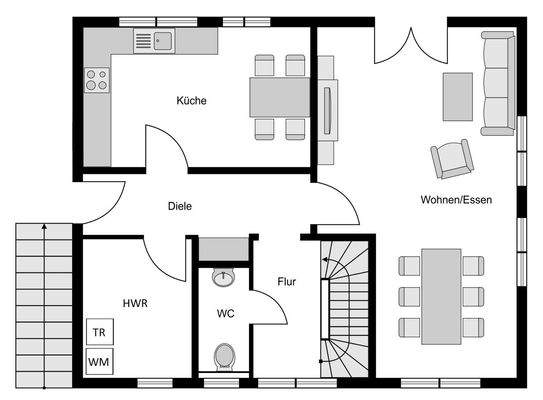 Grundriss Erdgeschoss
