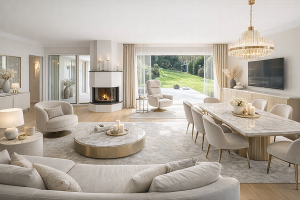 Wohnzimmer Visualisierung