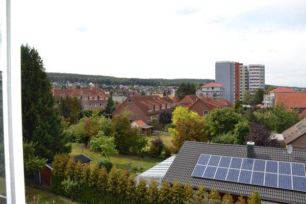 Blick vom Balkon