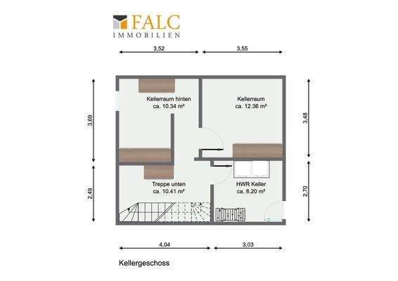 Grundriss Keller