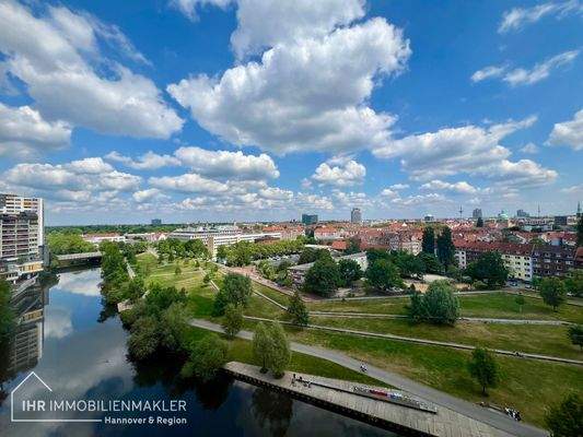 Ausblick über Hannover