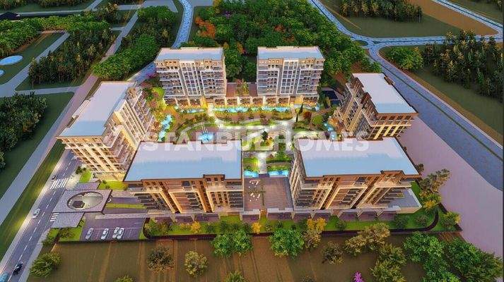 Investment Apartments in a Comprehensive Project in Basaksehir