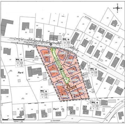 Auszug Bebauungsplan Nr. 240