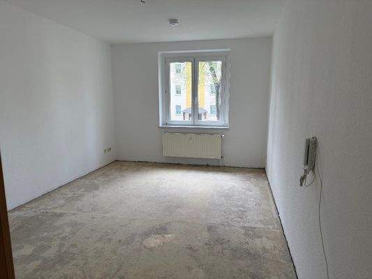 Wohnzimmer (noch ohne Bodenbelag)