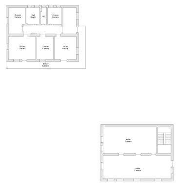 Erdgeschoss & Untergeschoss