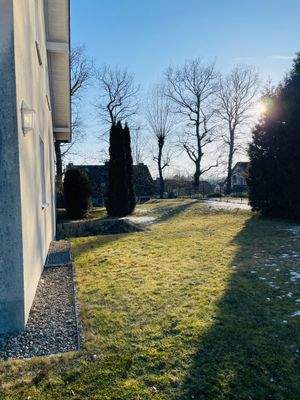 Westseite Grundstück