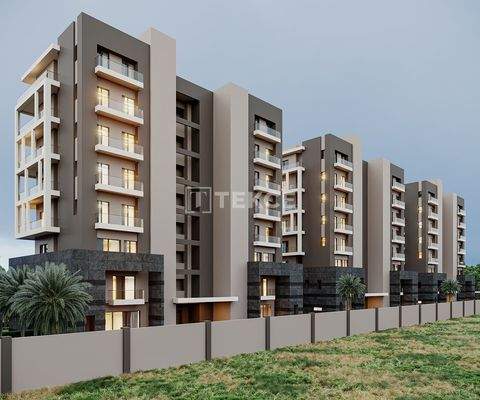 South Facing Apartments in an Extensive Project in Aksu Antalya