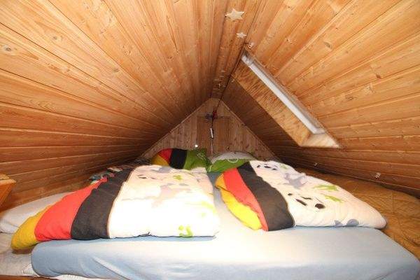 gedämmter Dachboden