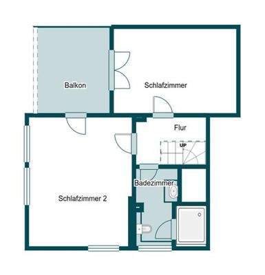 Grundriss Skizze 2.OG