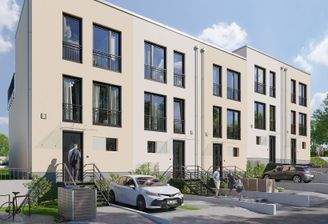 Moderne und komfortable Reihenhäuser