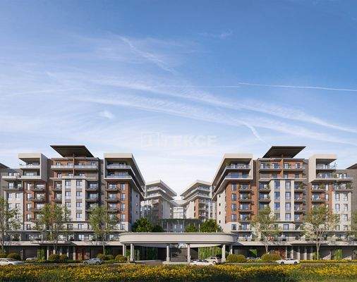 Flats in a Social Complex with Lake Views in Kocaeli