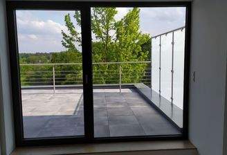 Blick aus Wohnbereich