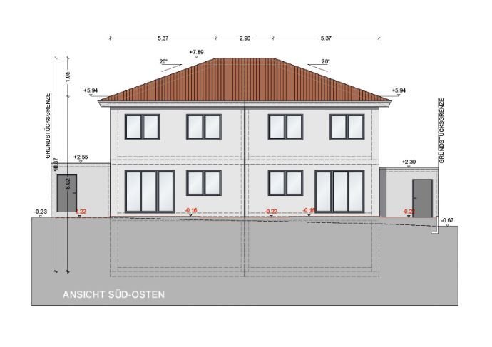 NEUBAU Doppelhaushälfte in Gachenbach / OT Peutenhausen zu verkaufen!