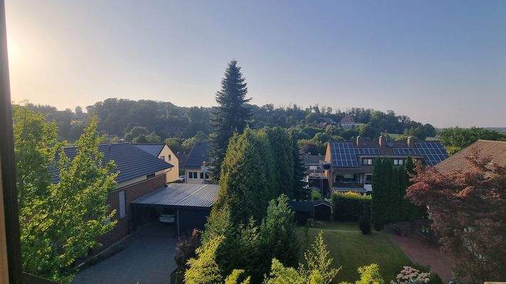 Ausblick vom Dachgeschoß