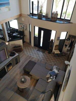 Blick aus der offenen Galerie