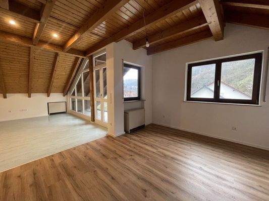 offener Wohn- und Kochbereich