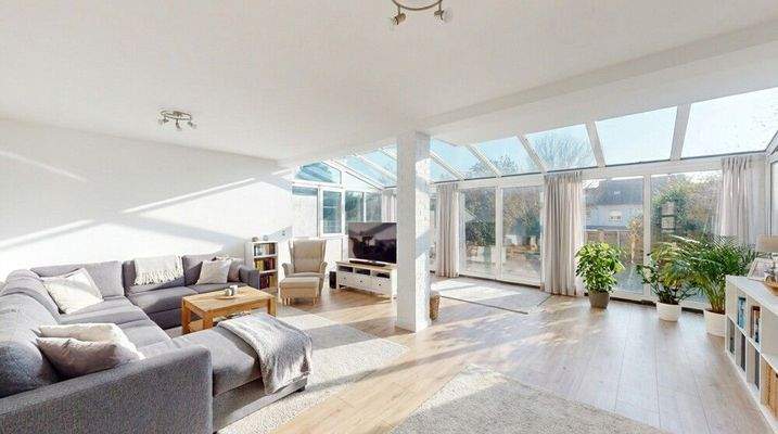 Wohnbereich visualisiert 