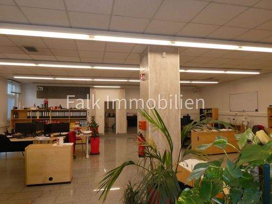 große offene Hauptfläche - teilbar