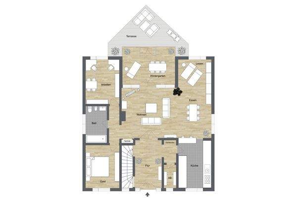 035 - Grundriss Erdgeschoss