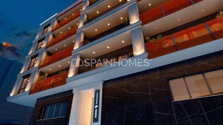Flats in a Beachside Complex with Pool in Torrevieja Alicante