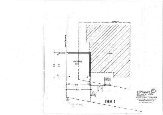 Grundriss Garage, Ebene 1