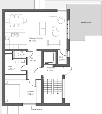 Grundriss Wohnung 1 Brunnenstraße .png