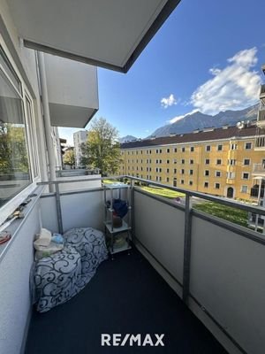 Balkon mit Blick nach Nord