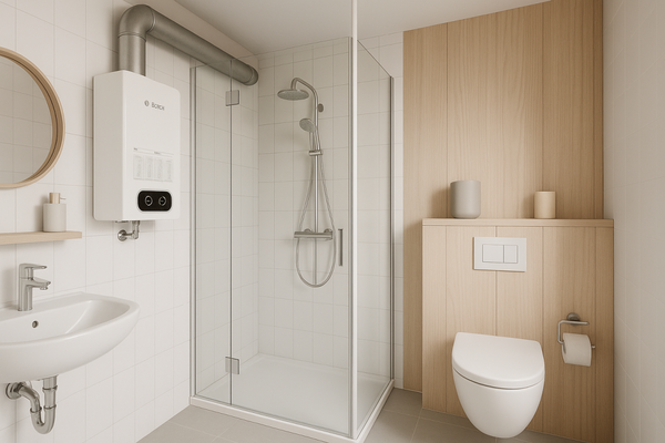 Badezimmer (Digital Staging)