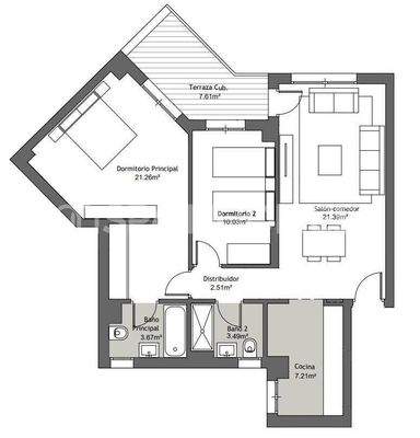 Chic Apartments With Amazing Terraces in Torre del Mar, Malaga