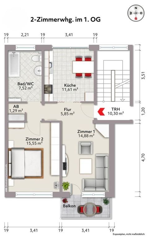 Cottbus / Spremberger Vorstadt Wohnungen, Cottbus / Spremberger Vorstadt Wohnung mieten