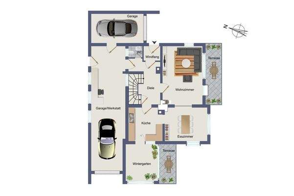 Grundriss Erdgeschoss