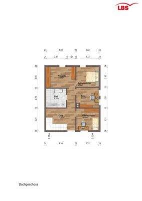 Grundriss Dachgeschoss