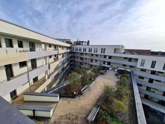 Blick in den Innenhof