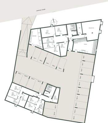 Grundriss Tiefgarage