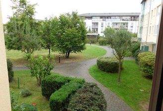 Blick in die Wohnanlage