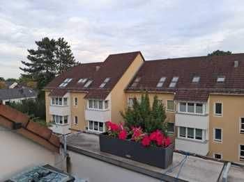 Blick von der Dachterrasse
