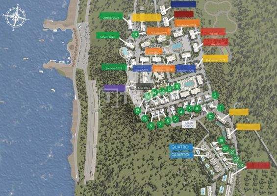 Stylish Design Houses Near the Sea in North Cyprus Girne