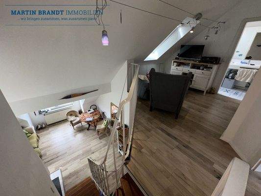 Blick von der Galerie