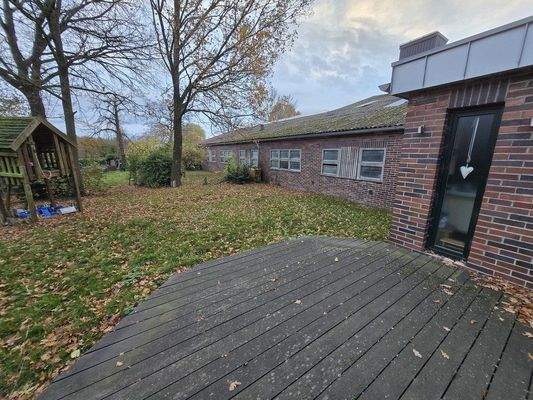 Grundstück des Wohnhauses