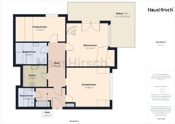 Grundriss untere Ebene