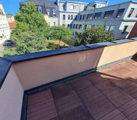 Ausblick Dachterrasse 1. OG