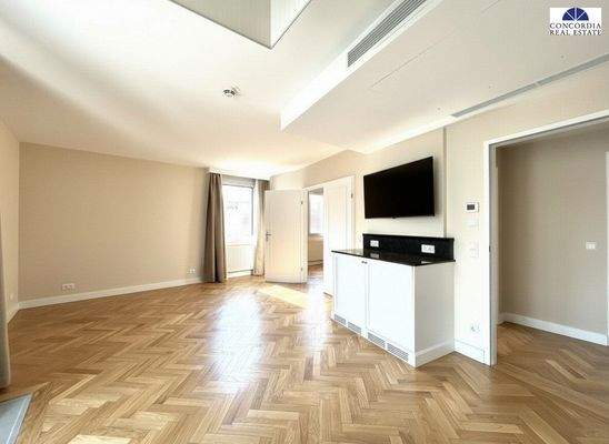 Wohnbereich mit Küchenzeile