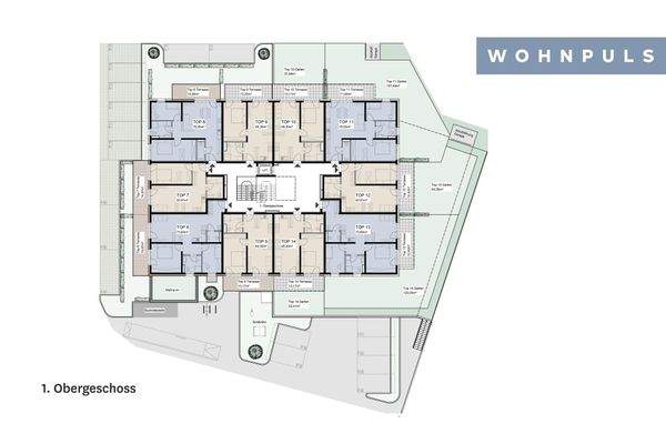Übersichtspläne Oberperfuss Huebe - OG1