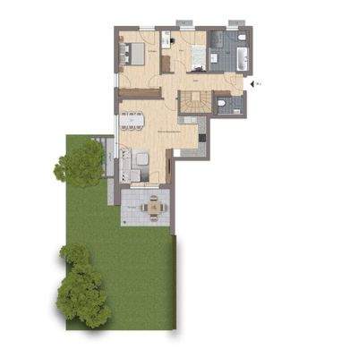 Traumhafte Erdgeschosswohnung mit eigenem Garten