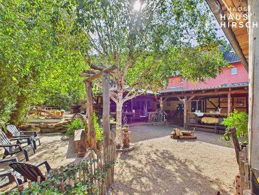 Außenbereich Terrasse Hotel