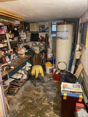 Werkstatt im Erdgeschoß