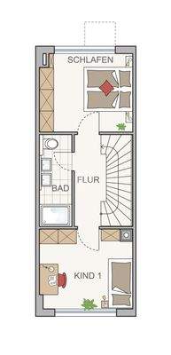 Grundriss Obergeschoss