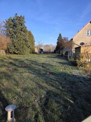 Grundstück ...Blick auch ...